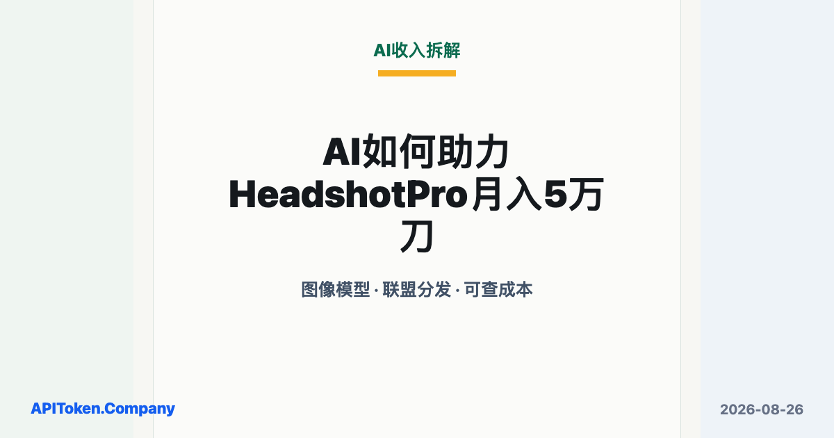 How AI Helped HeadshotPro Generate $50K a Month